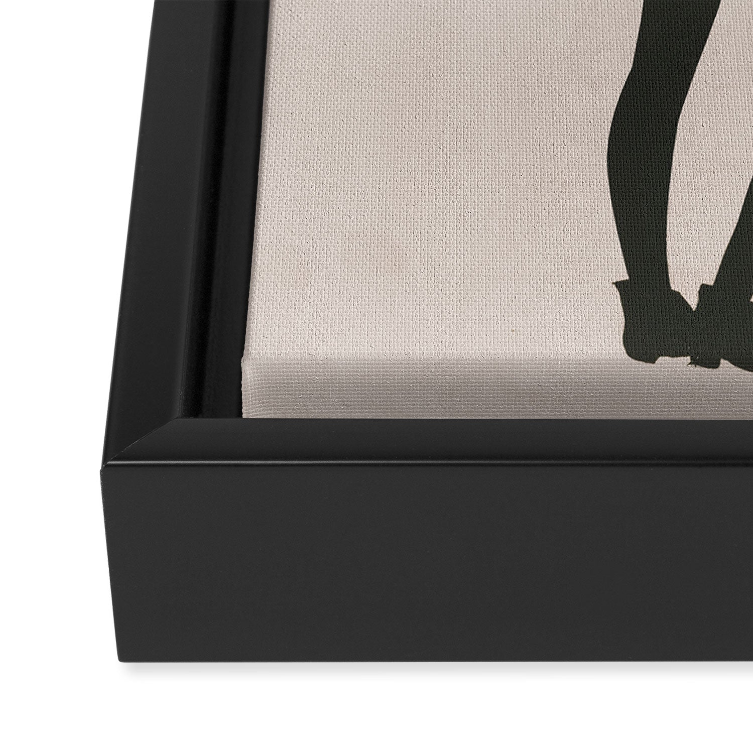The Kiss Framed Canvas Print Gallery Image 3