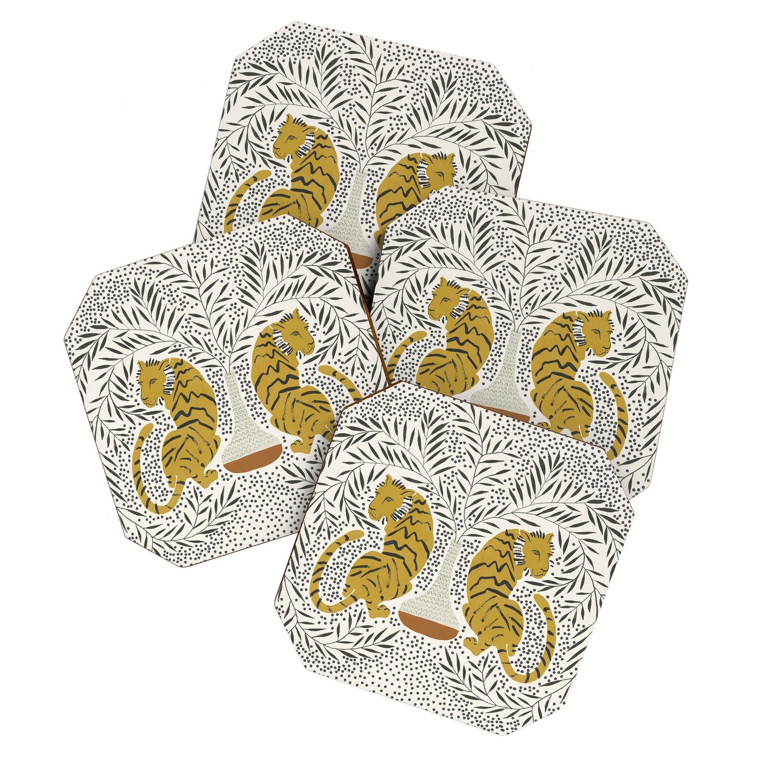 Tiger Vase Coaster Gallery Image 1