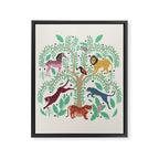 Tree of Life Framed Canvas Print Gallery Image 6