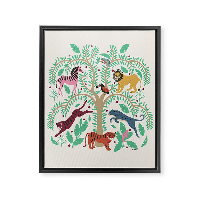 Tree of Life Framed Canvas Print Gallery Image 1