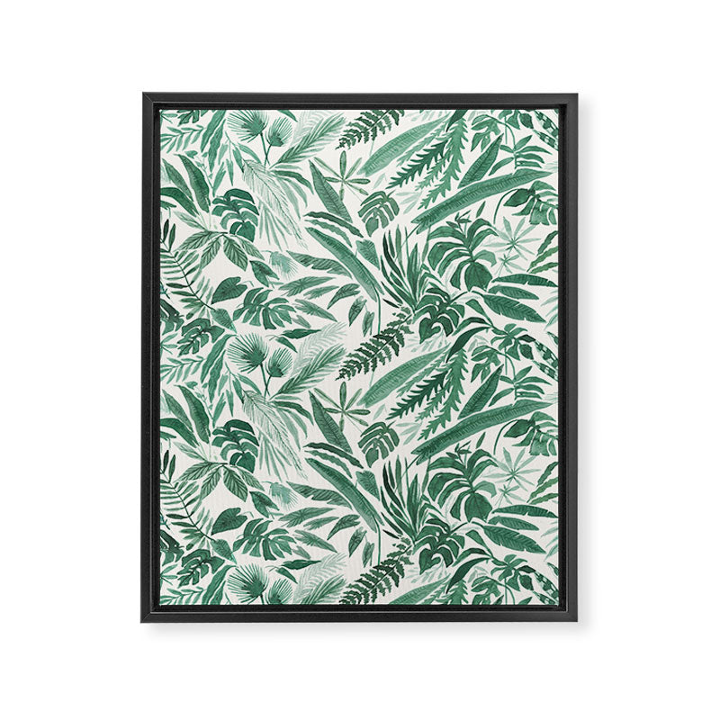 Tropical Palm Framed Canvas Print Gallery Image 8