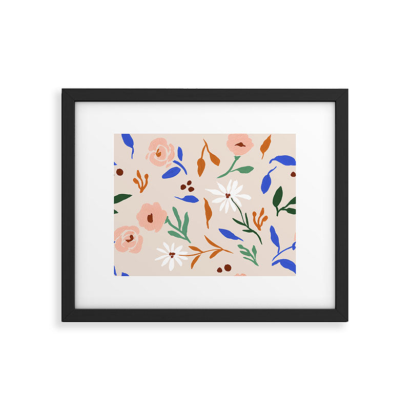 Tulum Floral Framed Art Print Gallery Image 5