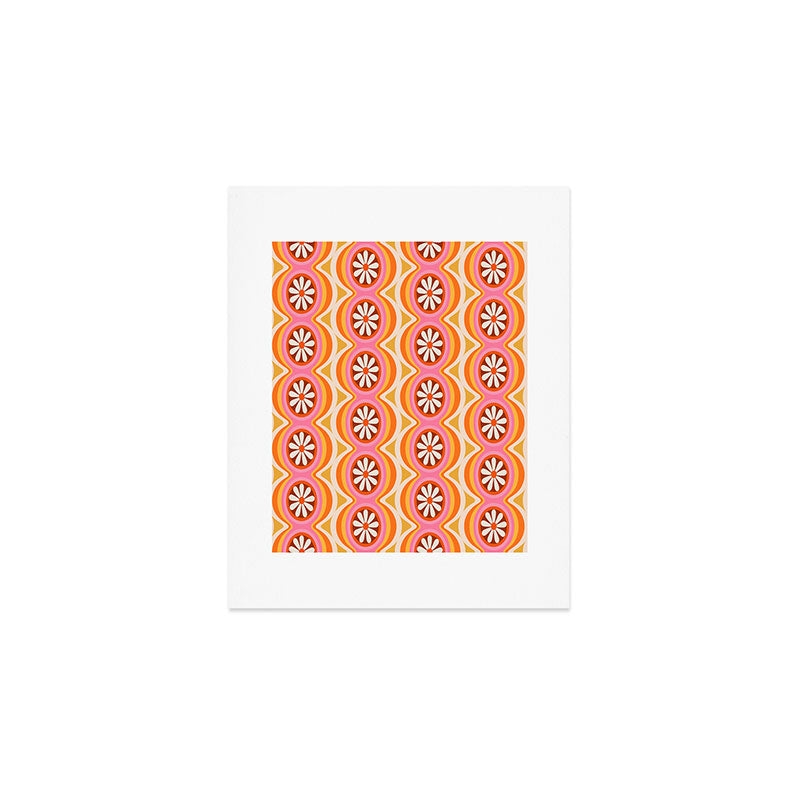 Wavy Daisy Art Print Gallery Image 1