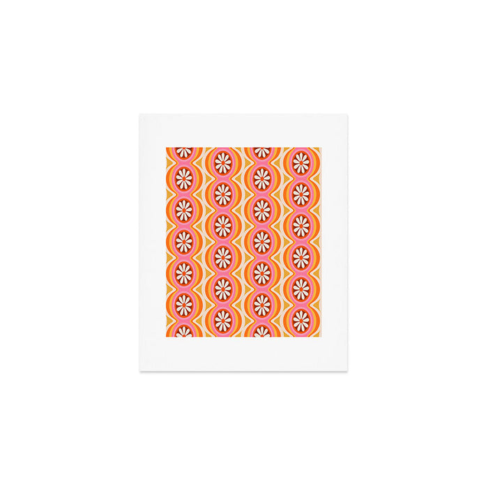 Wavy Daisy Art Print Gallery Image 1