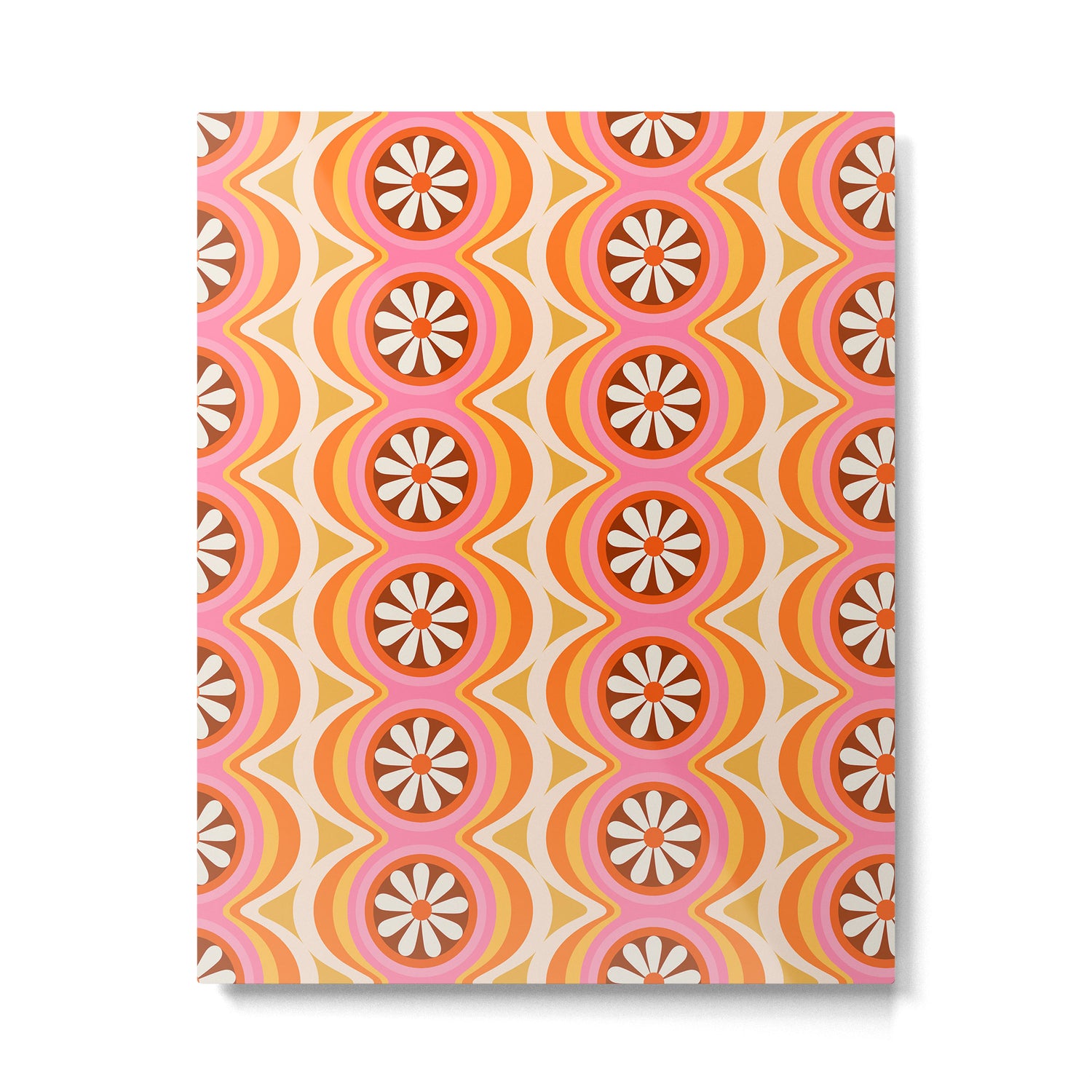 Wavy Daisy Metal Print Gallery Image 6