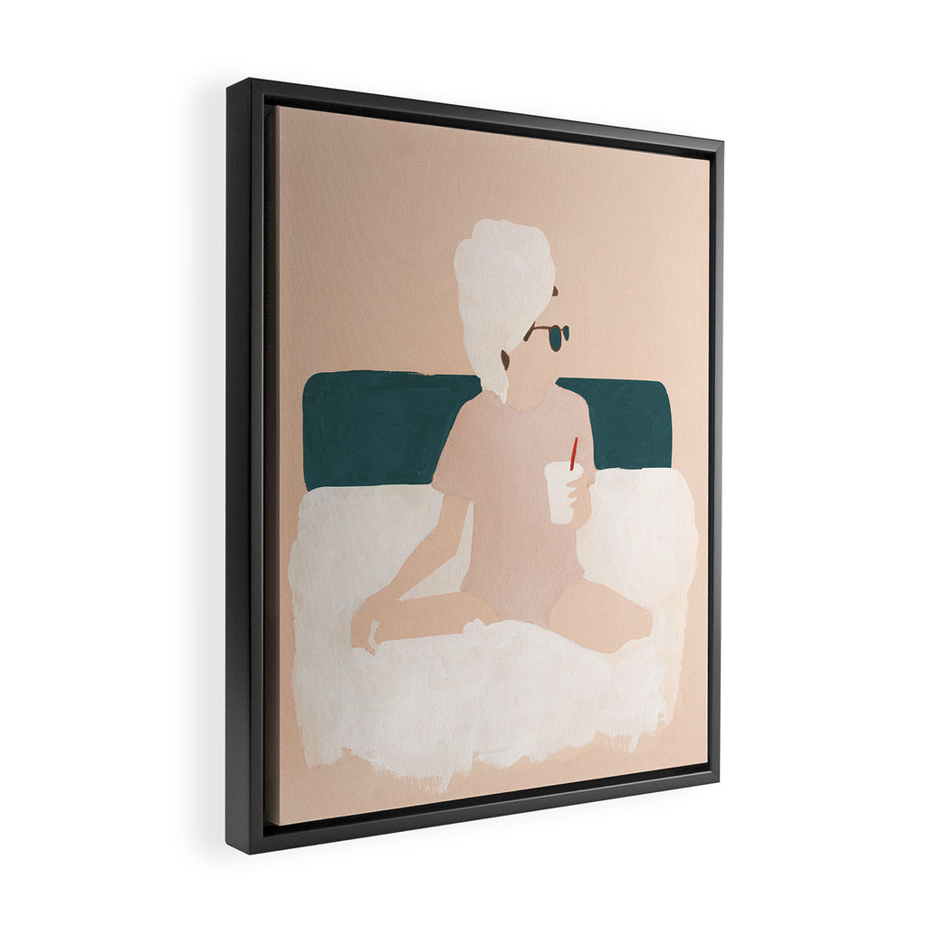 Weekend Mode Framed Canvas Print Gallery Image 2