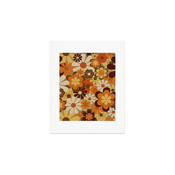 70's Floral Prints, Retro Art Art Print Gallery Image 1