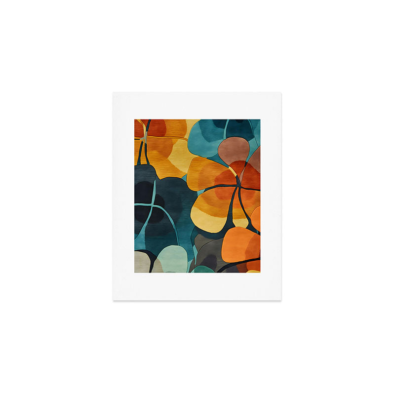 A Floral Palette of Colorful Petals Art Print Gallery Image 1