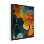 A Floral Palette of Colorful Petals Framed Canvas Print Gallery Image 2