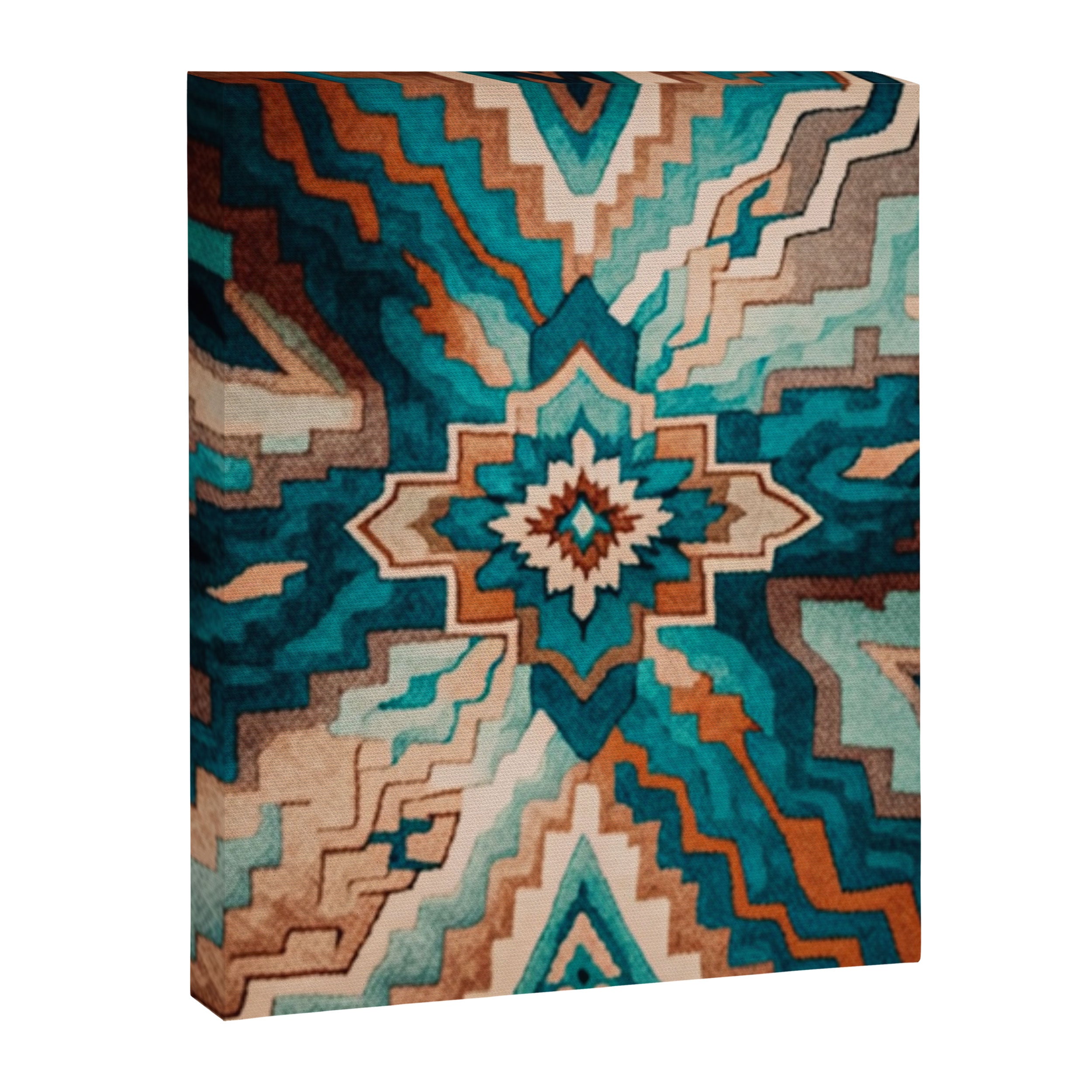 Abstract Geometric Southwest Canvas Print Gallery Image 8