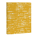 Abstract Spotted Pattern in Yellow Canvas Print Gallery Image 8