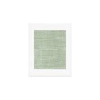 Abstract Stripes, Sage Green, Boho Wall Art Art Print Gallery Image 1