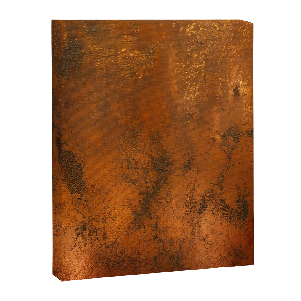 Aesthetic Rust Copper Japandi Art Canvas Print Gallery Image 8