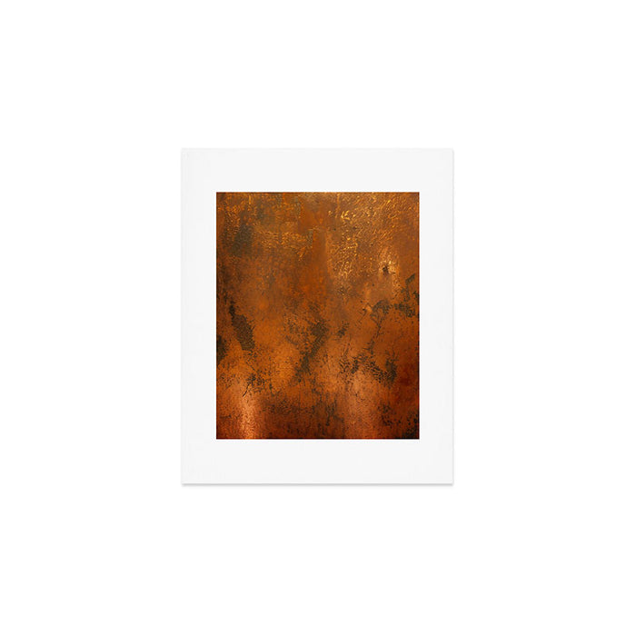 Aesthetic Rust Copper Japandi Art Art Print Gallery Image 1
