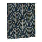 Art Deco, Decorative Fan Leaves Canvas Print Gallery Image 8