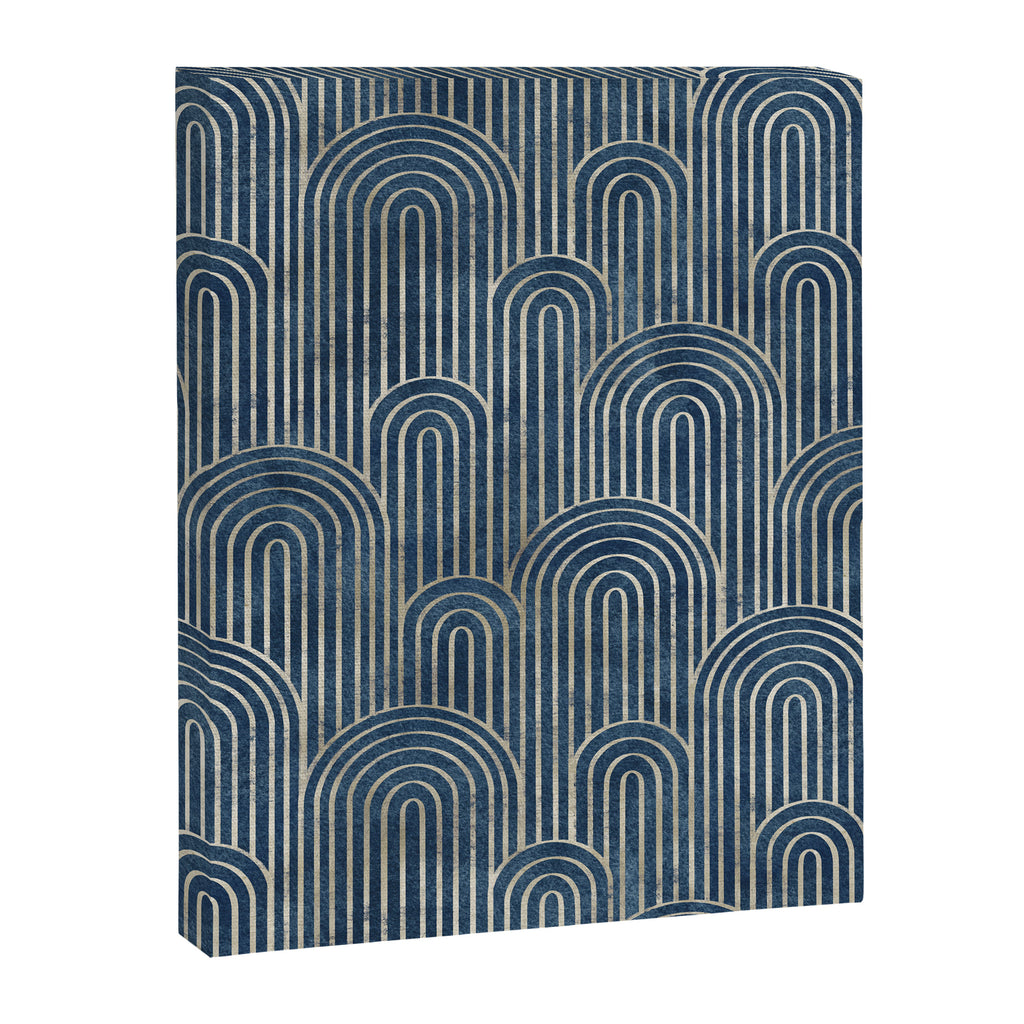 Art Deco Striped Arches Canvas Print Gallery Image 8