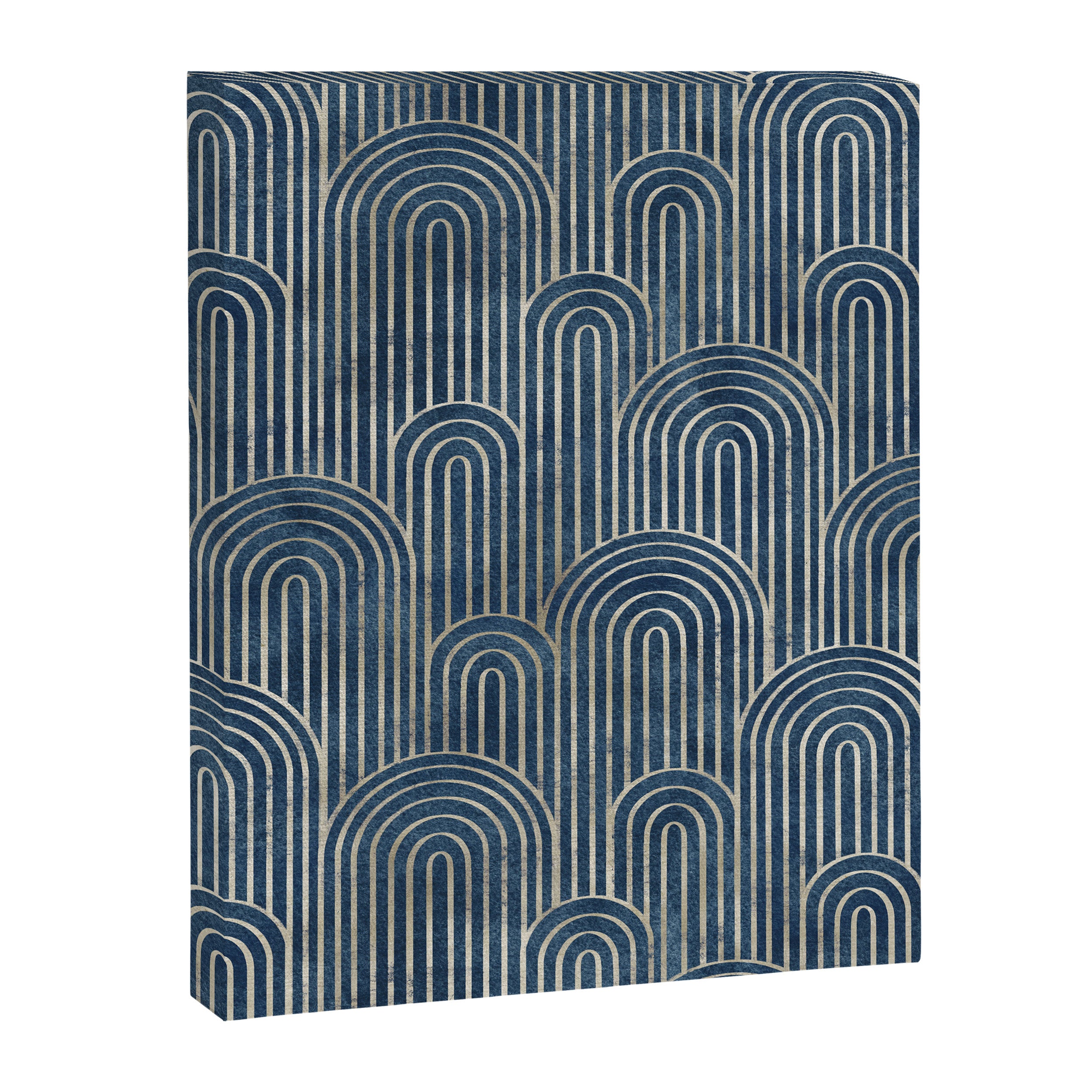 Art Deco Striped Arches Canvas Print Gallery Image 8