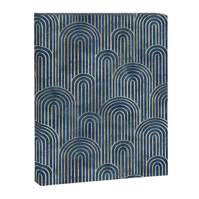 Art Deco Striped Arches Canvas Print Gallery Image 1