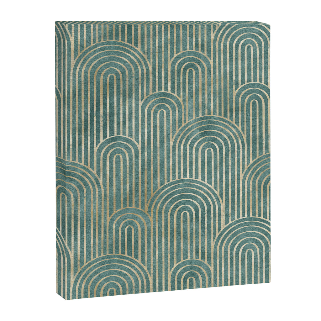 Art Deco Striped Arches Canvas Print Gallery Image 8