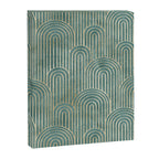 Art Deco Striped Arches Canvas Print Gallery Image 8