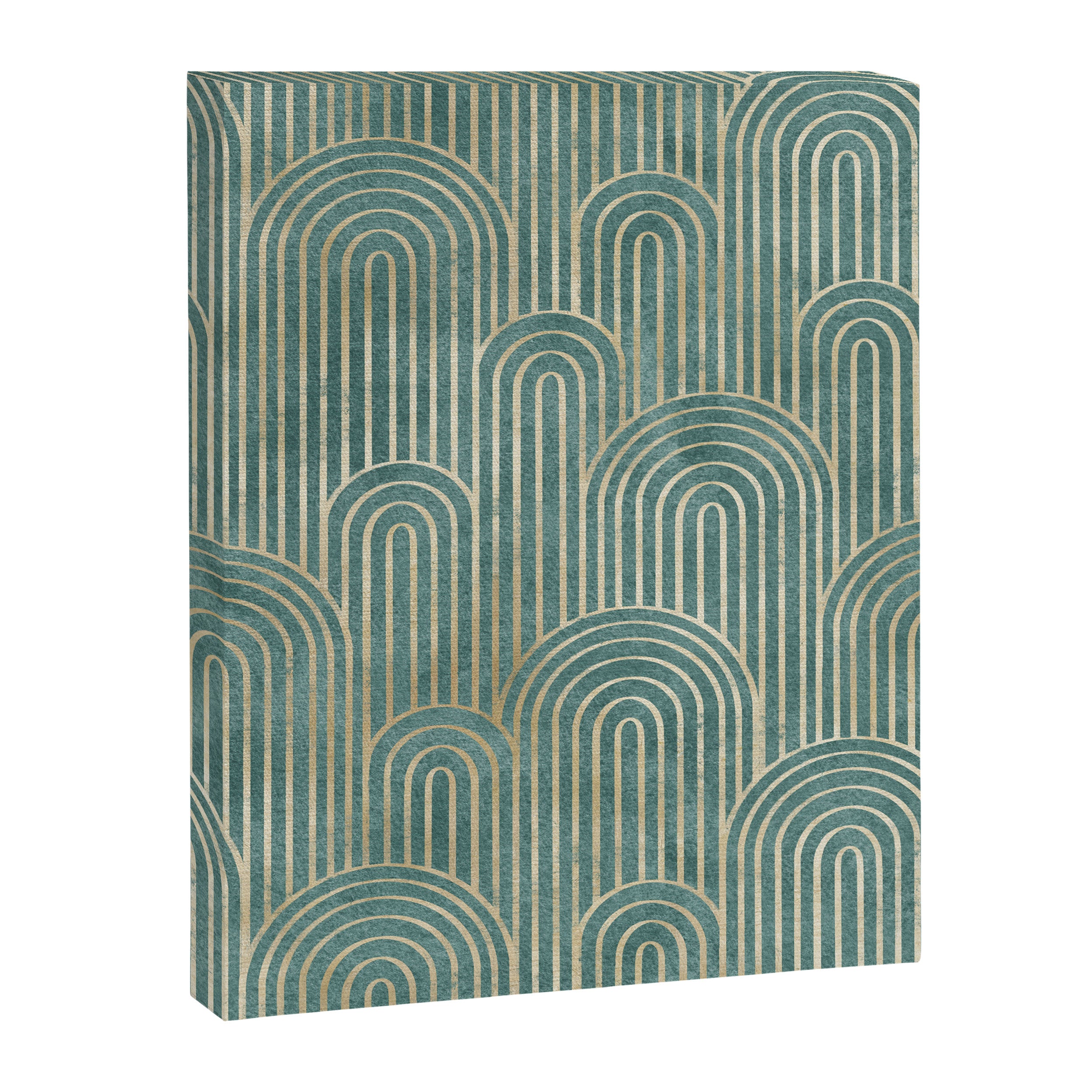 Art Deco Striped Arches Canvas Print Gallery Image 8