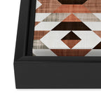 Aztec, Boho Art Prints Framed Canvas Print Gallery Image 3