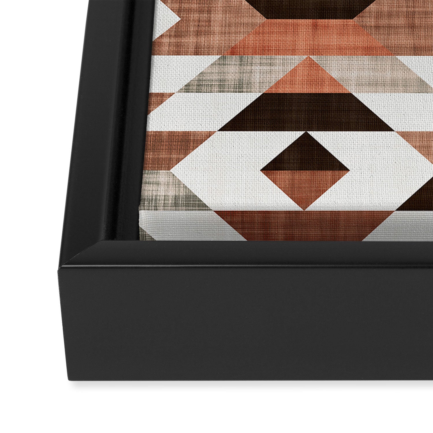 Aztec, Boho Art Prints Framed Canvas Print Gallery Image 3