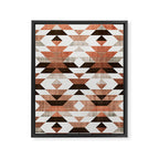 Aztec, Boho Art Prints Framed Canvas Print Gallery Image 8