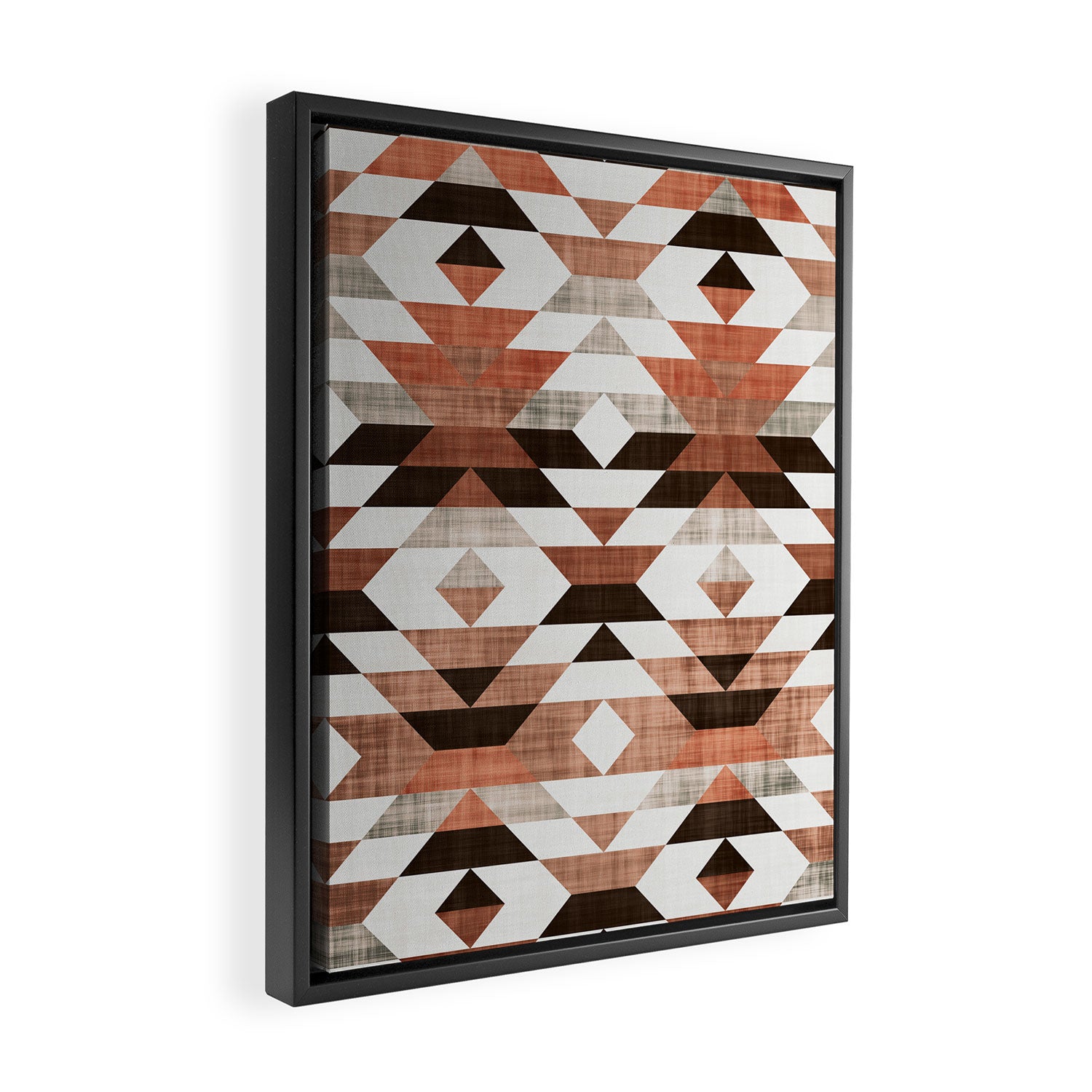 Aztec, Boho Art Prints Framed Canvas Print Gallery Image 2