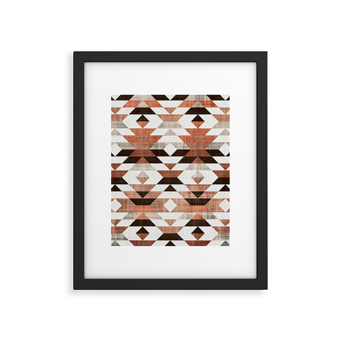 Aztec, Boho Art Prints Framed Art Print Gallery Image 1