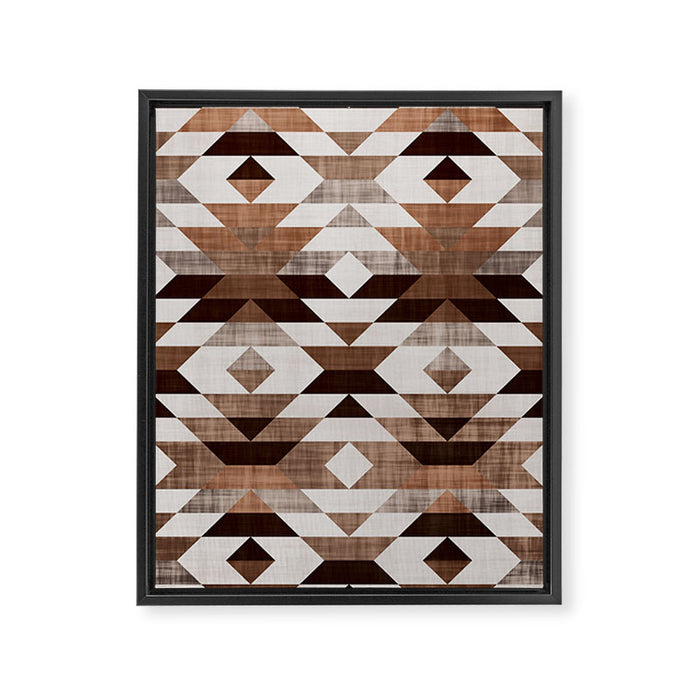 Aztec, Boho Prints Framed Canvas Print Gallery Image 1