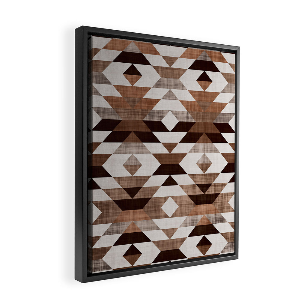 Aztec, Boho Prints Framed Canvas Print Gallery Image 2