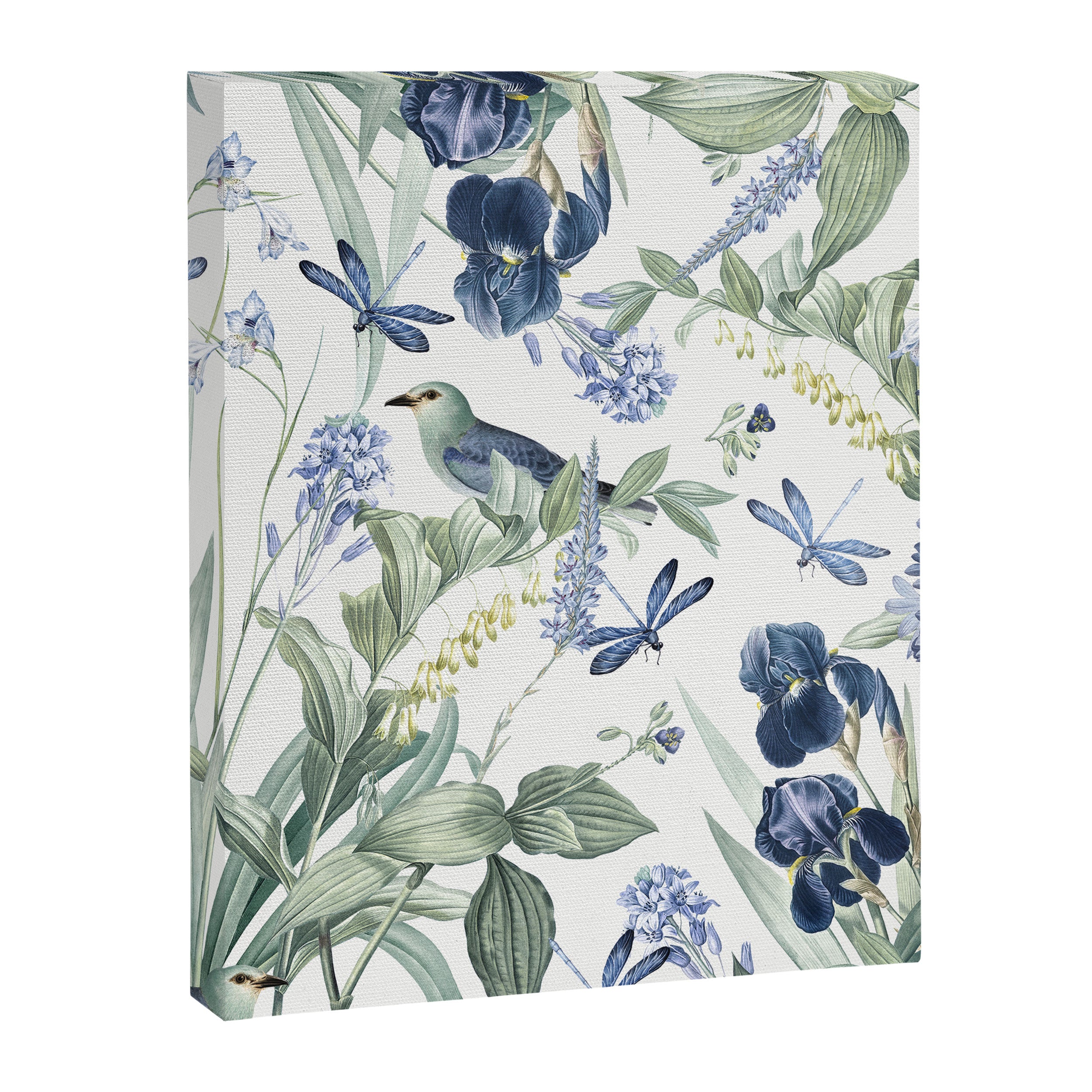 Beautiful Wildlife Garden Floral Canvas Print Gallery Image 8