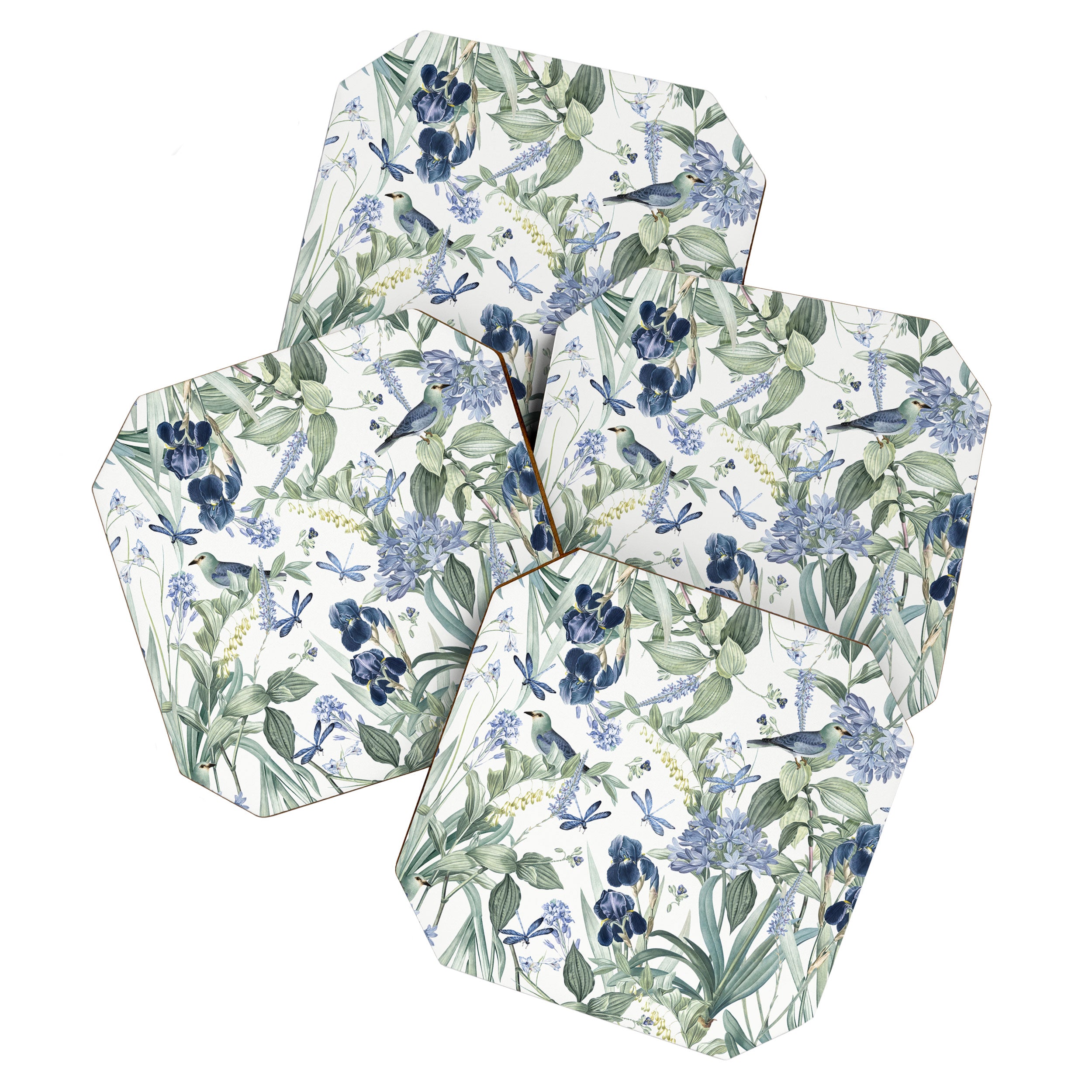 Beautiful Wildlife Garden Floral Coaster Gallery Image 1