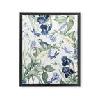 Beautiful Wildlife Garden Floral Framed Canvas Print Gallery Image 8