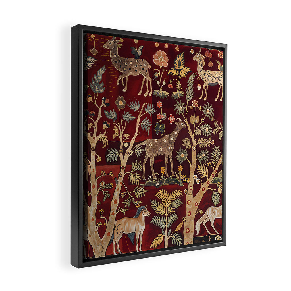 Bohemain Bygone Beasts Framed Canvas Print Gallery Image 2