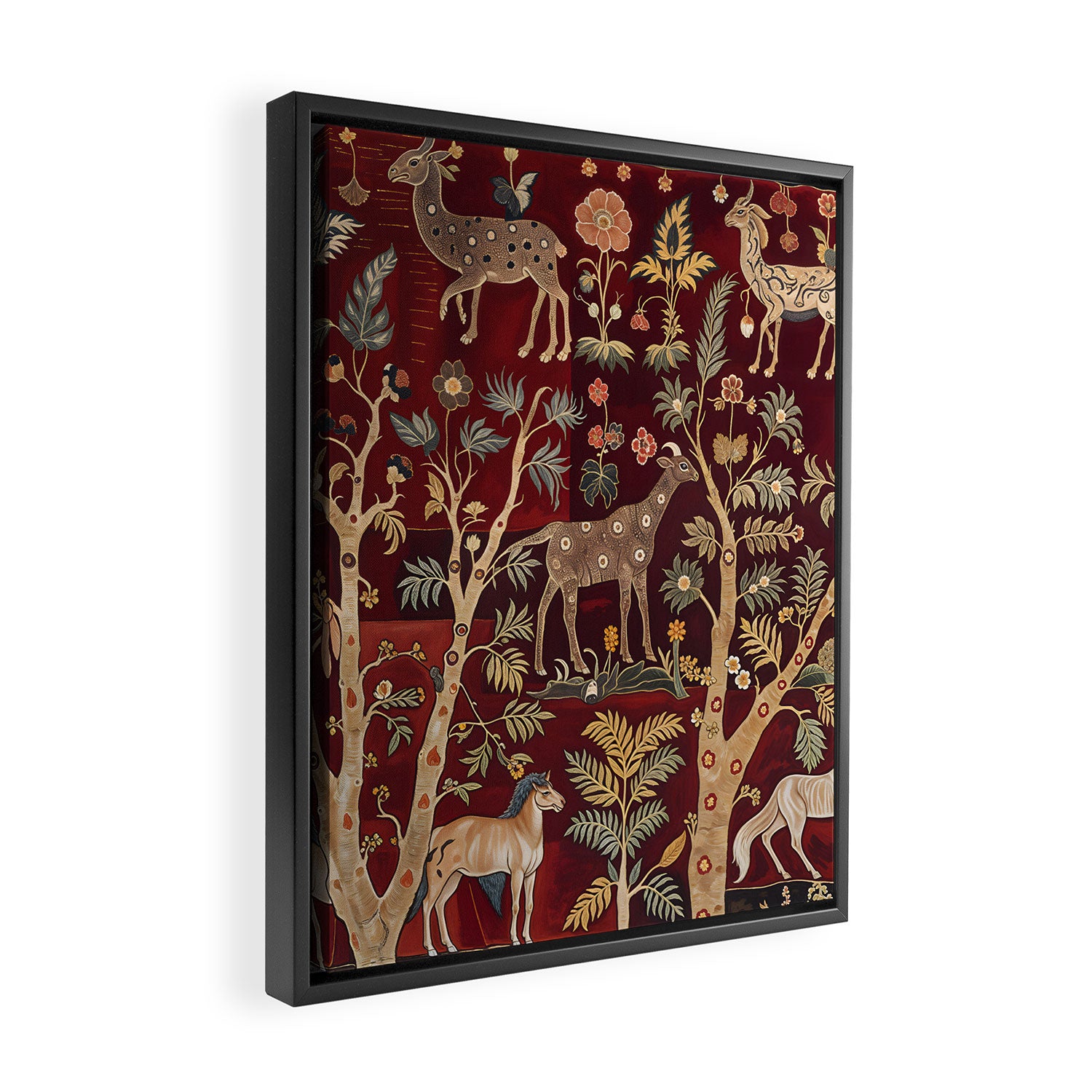 Bohemain Bygone Beasts Framed Canvas Print Gallery Image 2