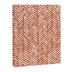 Boho, Abstract, Herringbone, Pattern, Terracotta Canvas Print Gallery Image 8