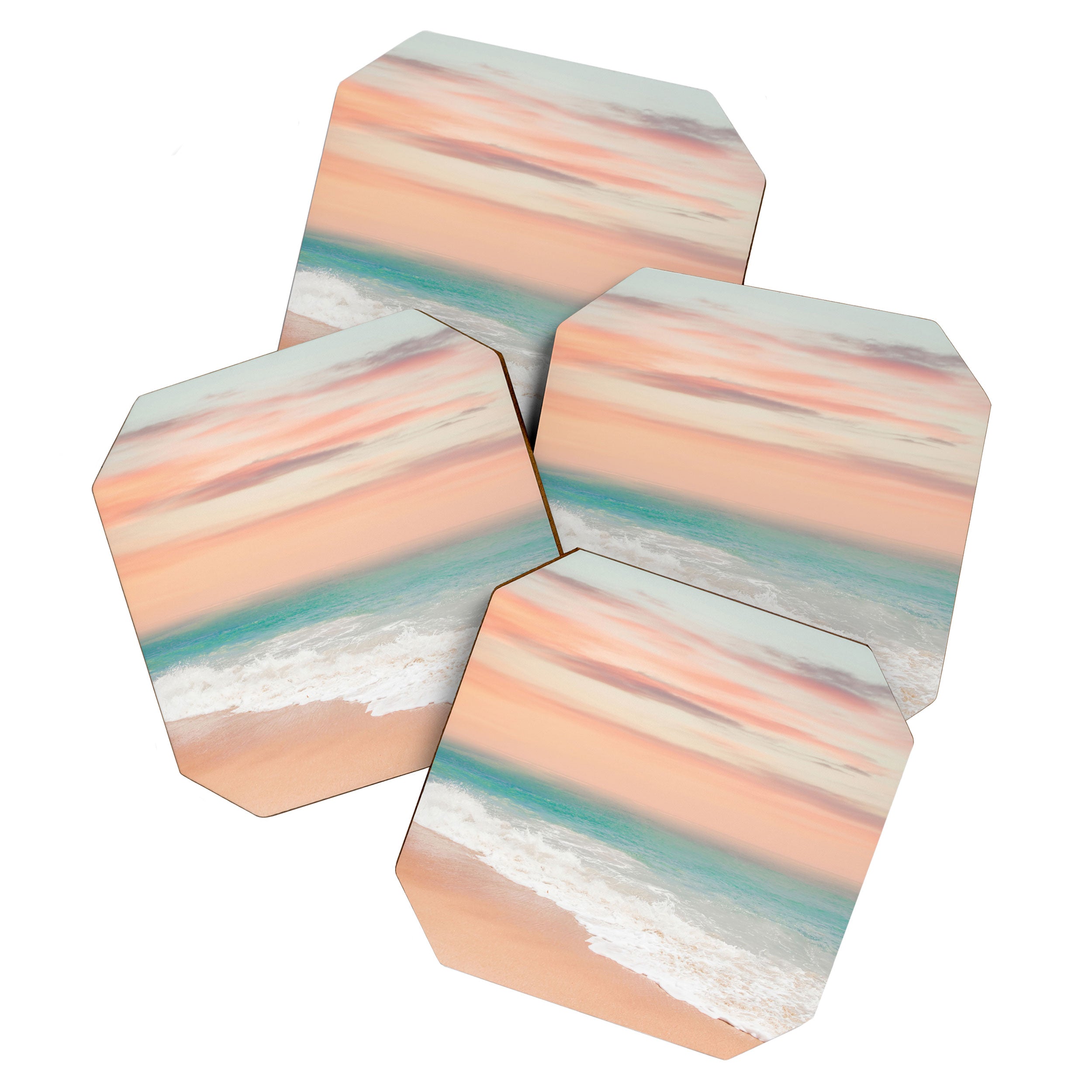 Boho, Beach Sunset Coaster Gallery Image 1