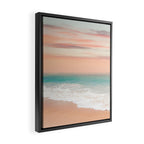 Boho, Beach Sunset Framed Canvas Print Gallery Image 2