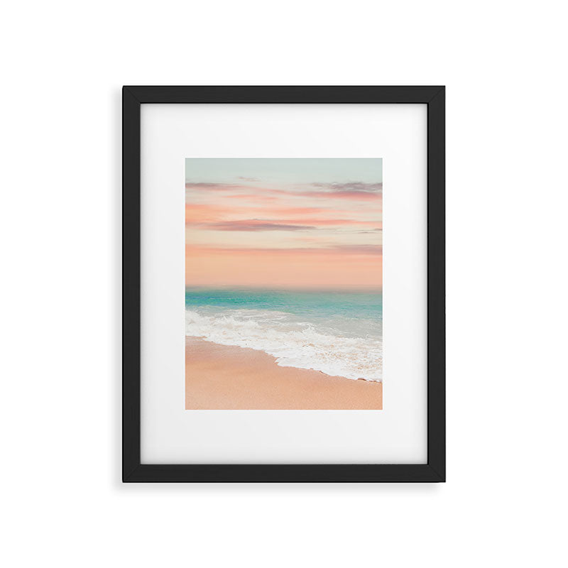 Boho, Beach Sunset Framed Art Print Gallery Image 6