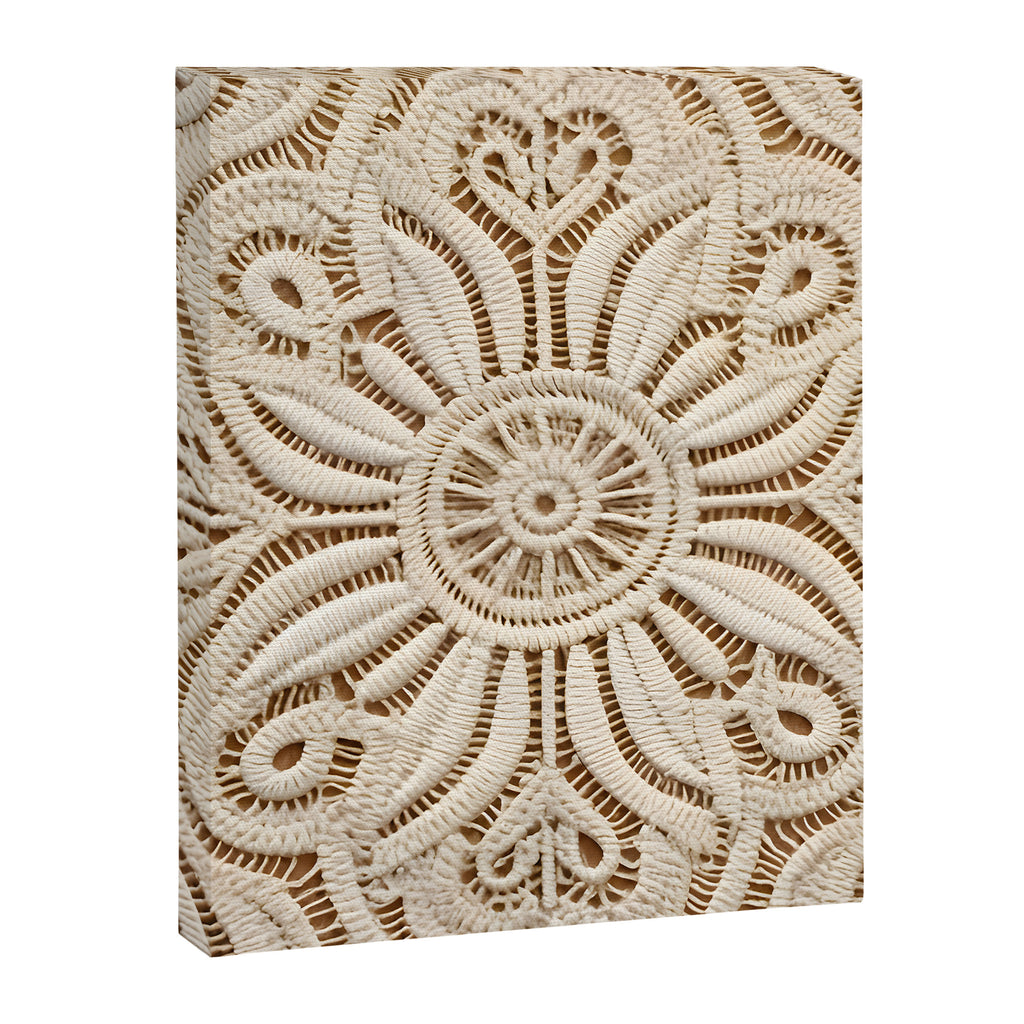 Boho Chic Macrame Mandala Canvas Print Gallery Image 8