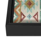 Boho Country Western Framed Canvas Print Gallery Image 3