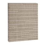 Boho Minimal Neutral Stripes Pattern Canvas Print Gallery Image 8