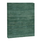 Boho Old Market Textile in Green Canvas Print Gallery Image 8