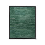 Boho Old Market Textile in Green Framed Canvas Print Gallery Image 8