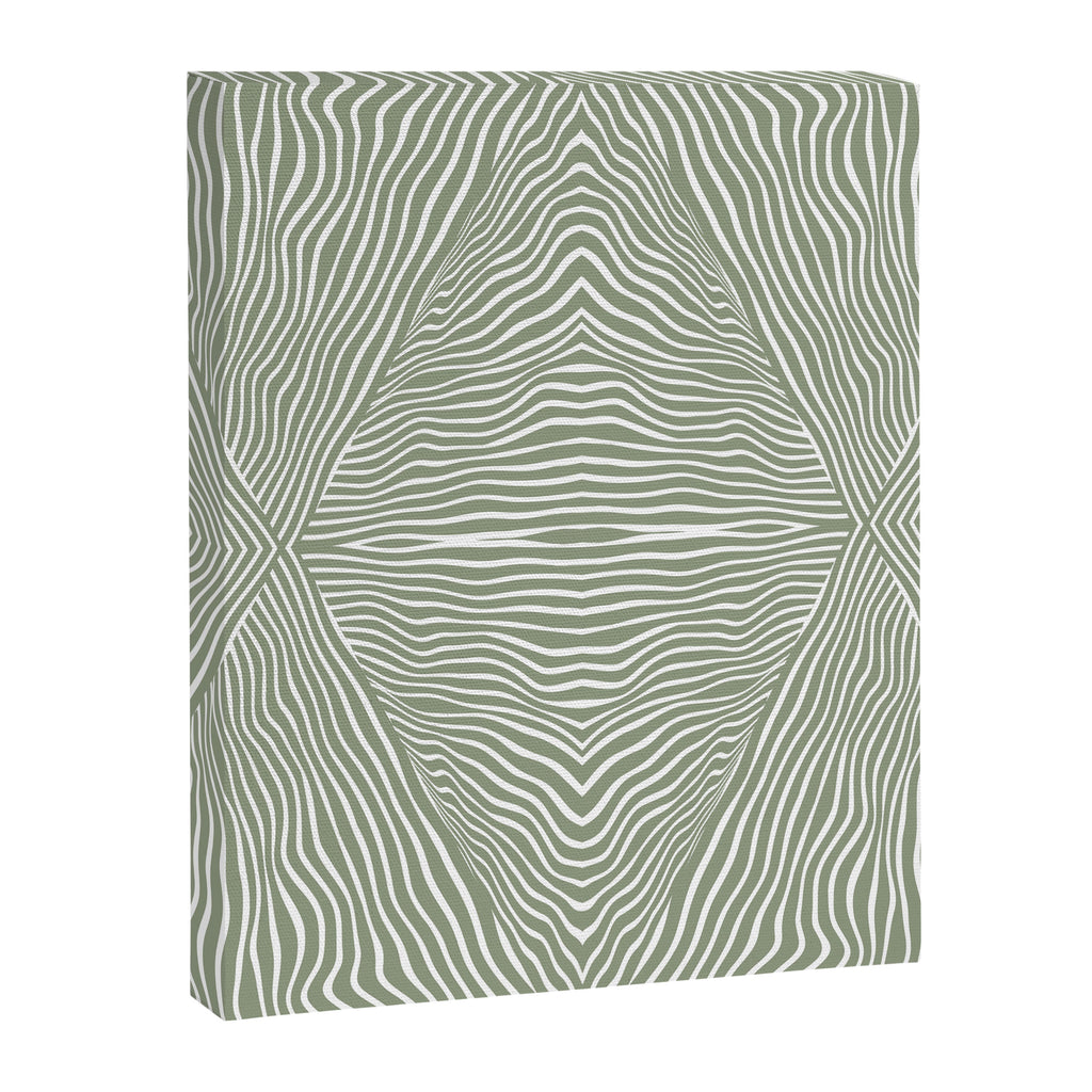 Boho, Safari, African, Pattern, Sage Green Canvas Print Gallery Image 8
