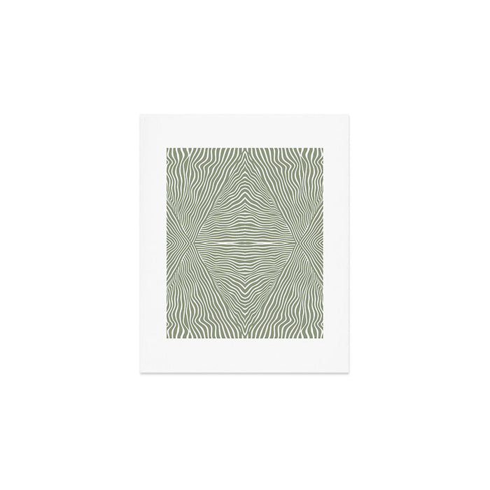 Boho, Safari, African, Pattern, Sage Green Art Print Gallery Image 1
