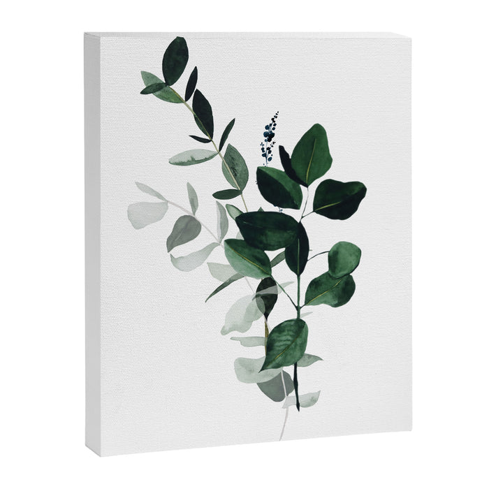 Botany Leaves ~Watercolor Canvas Print Gallery Image 1