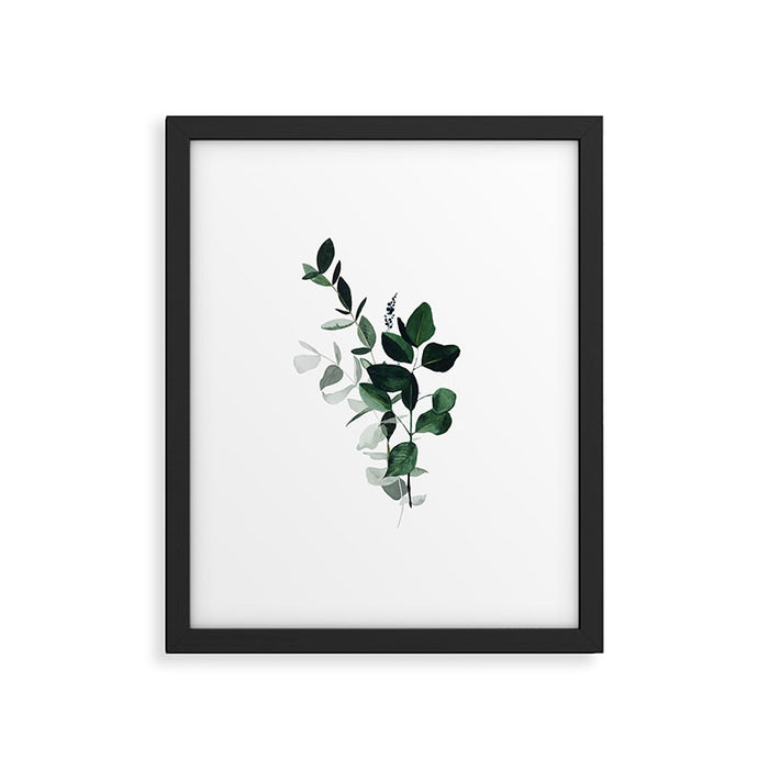 Botany Leaves ~Watercolor Framed Art Print Gallery Image 1